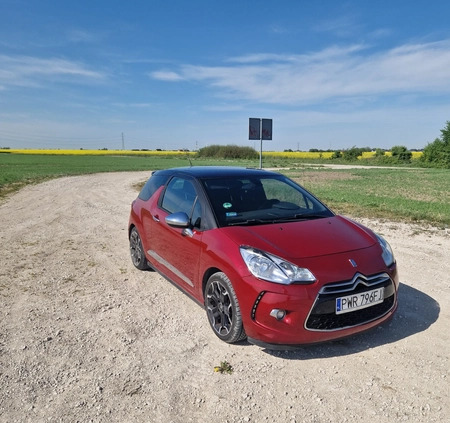 Citroen DS3 cena 22999 przebieg: 120000, rok produkcji 2011 z Września małe 22